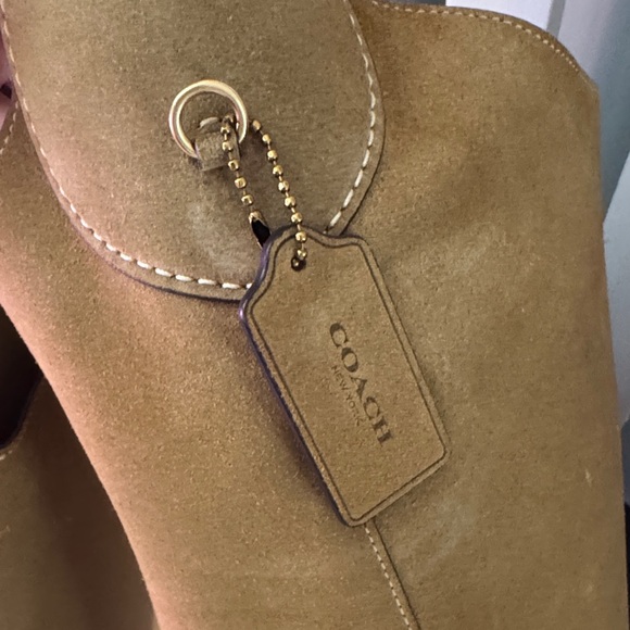 Coach Brooklyn 39 Shoulder Bag Suede - Picture 5 of 8